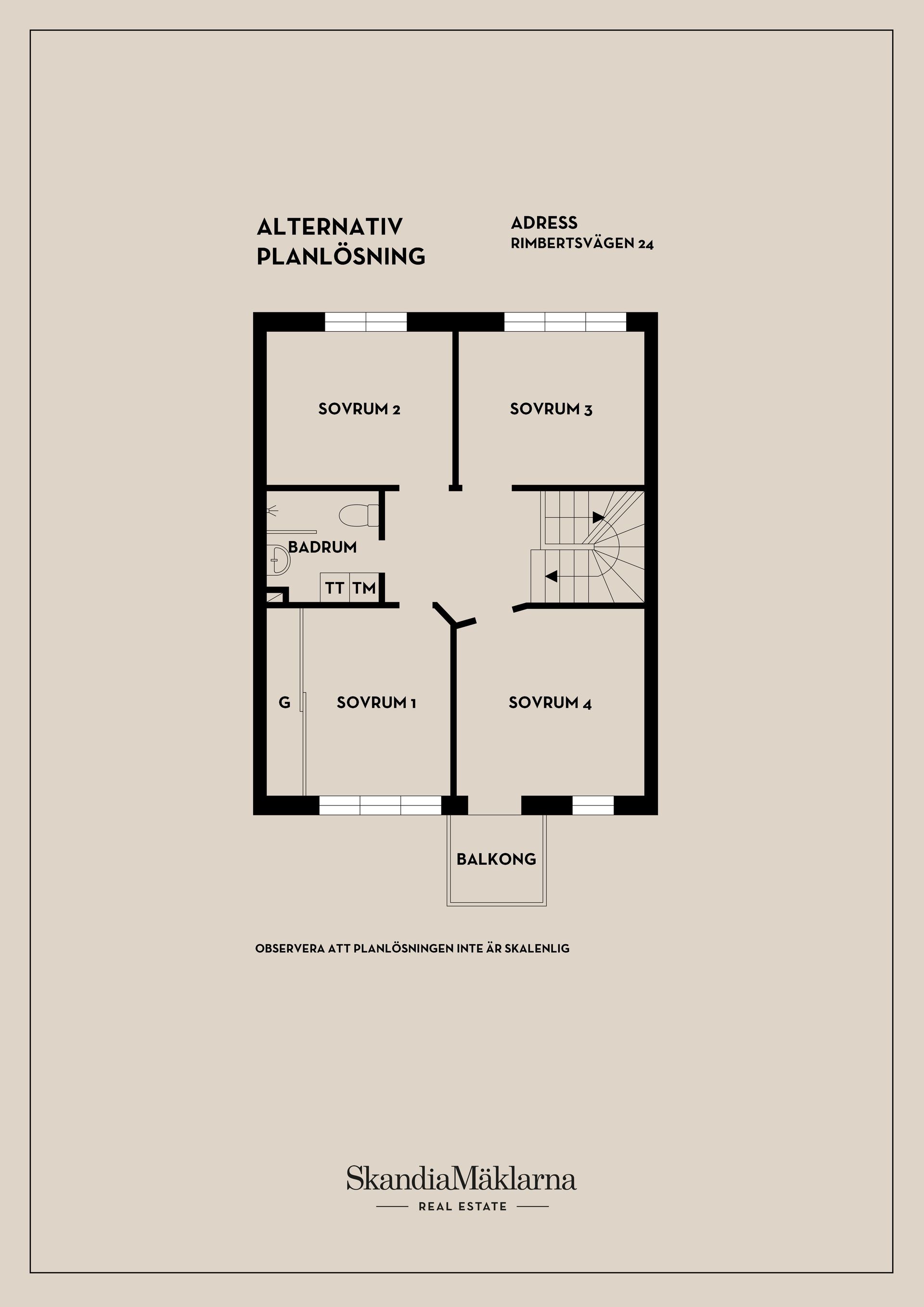 Radhus, Rimbertsvägen 24, Aspudden, Stockholm
