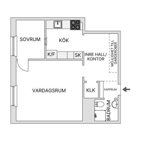 Bostadsrätt, Blekingegatan 36, Södermalm - Skanstull, Stockholm