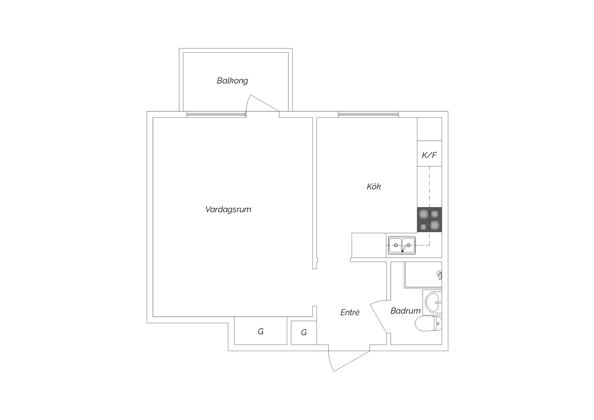 Bostadsrätt, Zettervalls väg 3, Nosaby, Kristianstad
