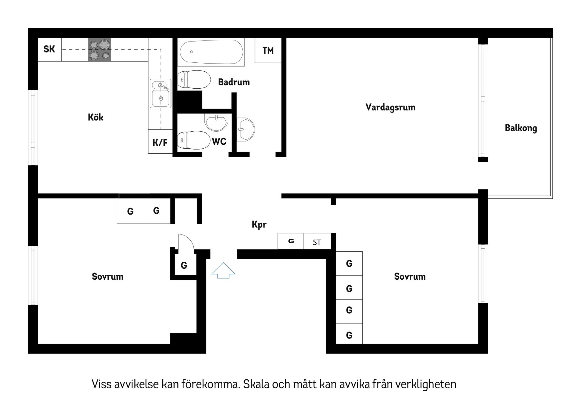Bostadsrätt, Jonstorpsvägen 2, Huvudsta, Solna