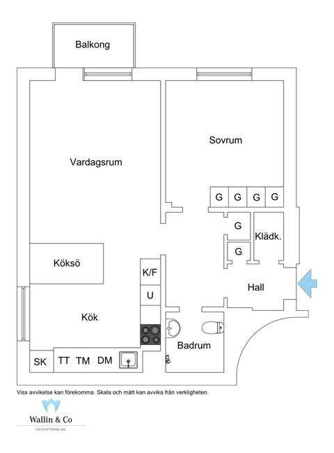 Bostadsrätt, Sigfridsvägen 19, Hägersten - Aspudden, Stockholm