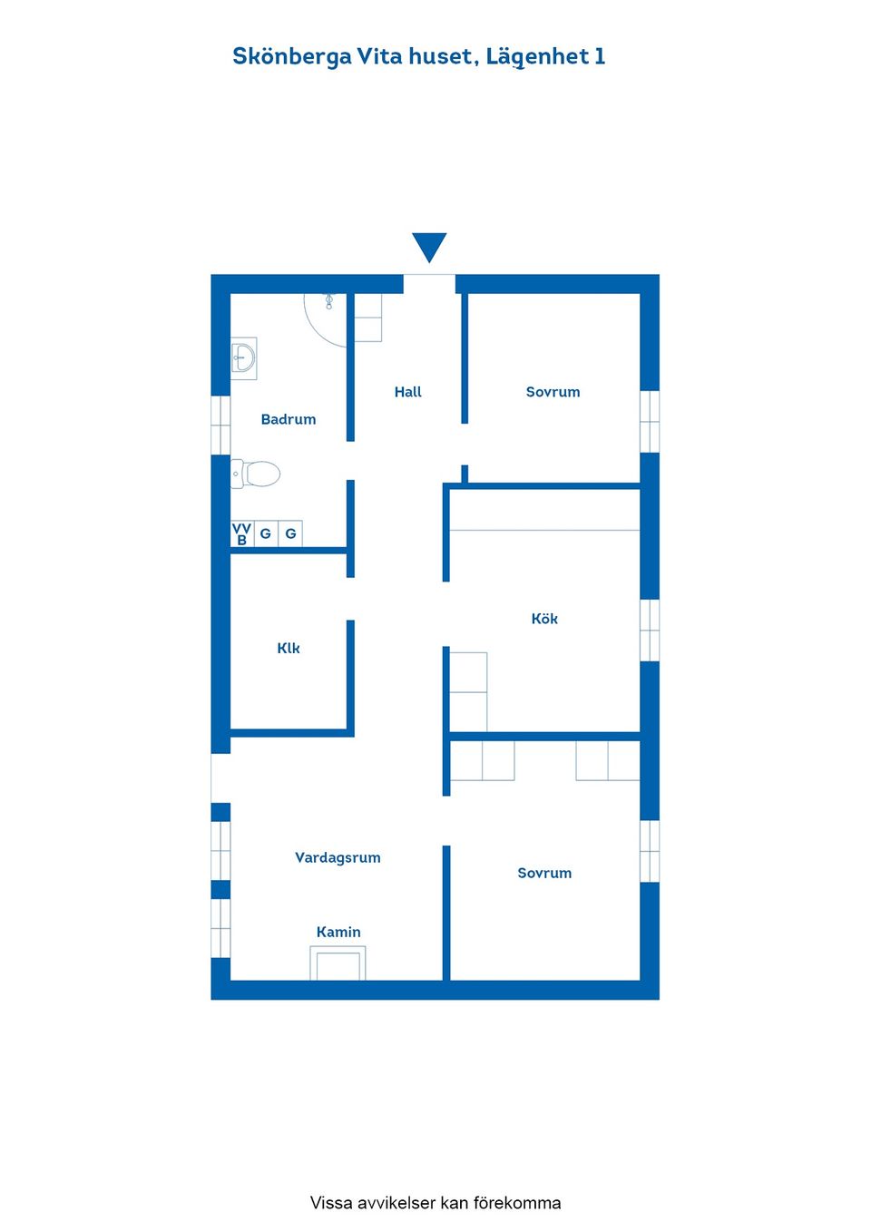 Villa, Skönberga Vita huset 1, Söderköping