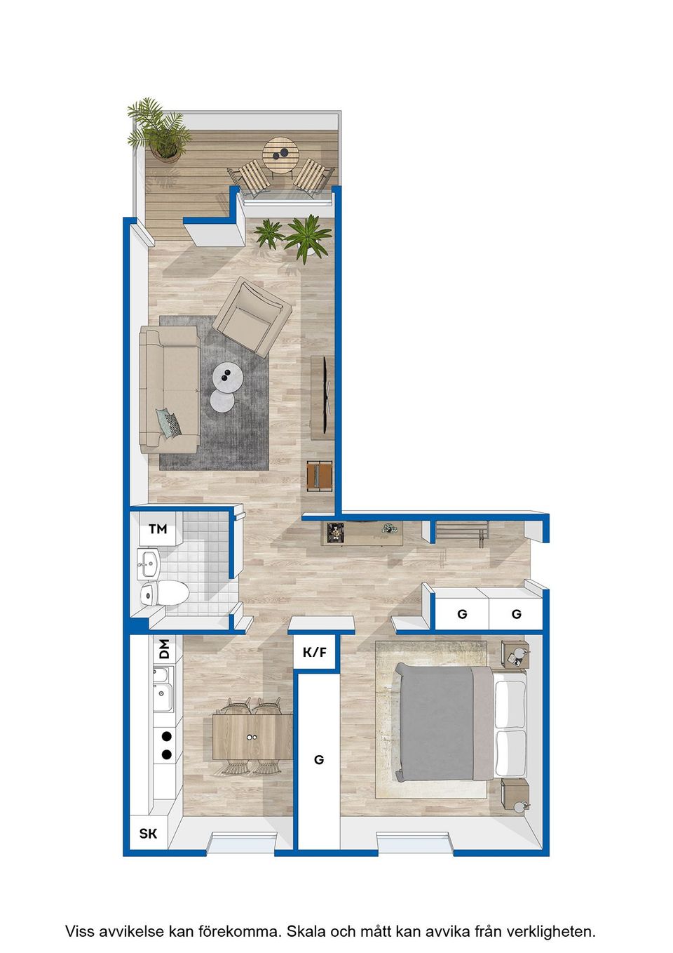 Bostadsrätt, Ponsbachs Väg 16B, Krylbo, Avesta