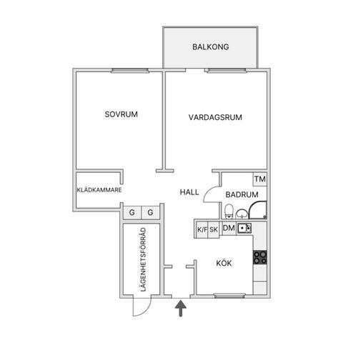Bostadsrätt, Snorres Väg 97, Östersund