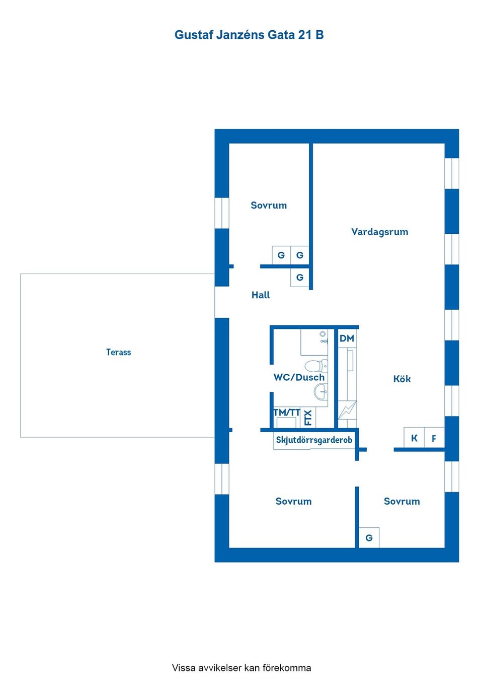 Bostadsrätt, Gustaf Janzéns gata 21B, Sandtorp, Norrköping