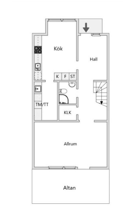 Bostadsrätt, Åkermyntavägen 73, Gröndal, Värnamo