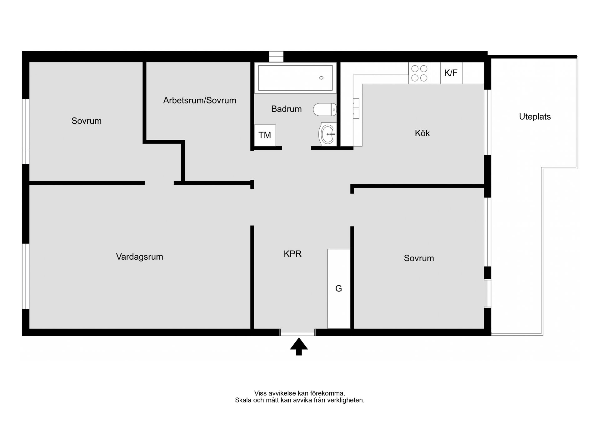 Bostadsrätt, Körvelgatan 2C, Årsta, Uppsala