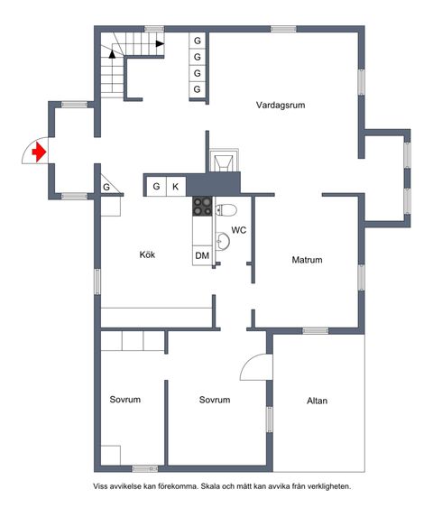 Villa, Tunsjövägen 1, Kramfors