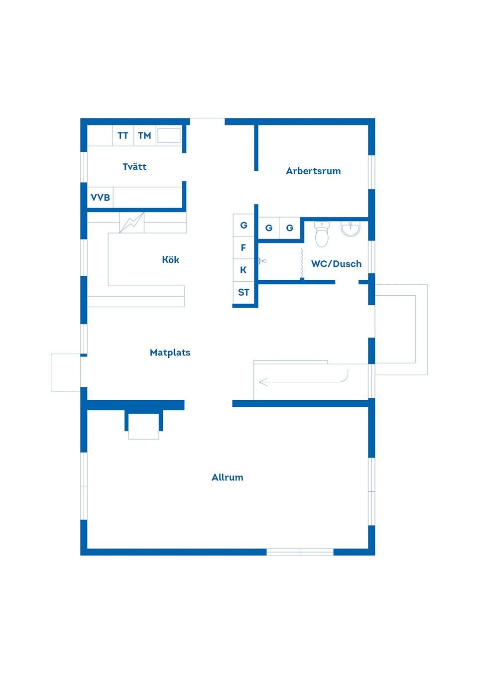 Villa, Högmarksvägen 9, Risatorp, Ronneby