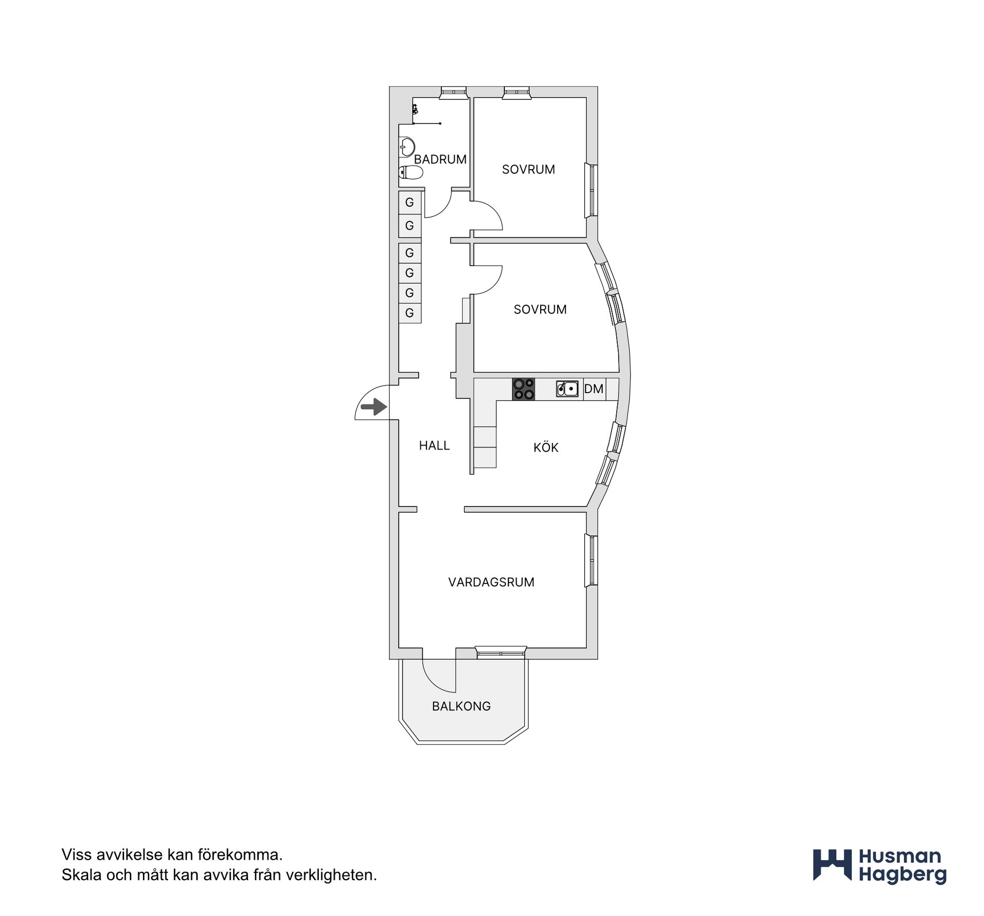 Bostadsrätt, Glädjens gränd 11, Umedalen, Umeå