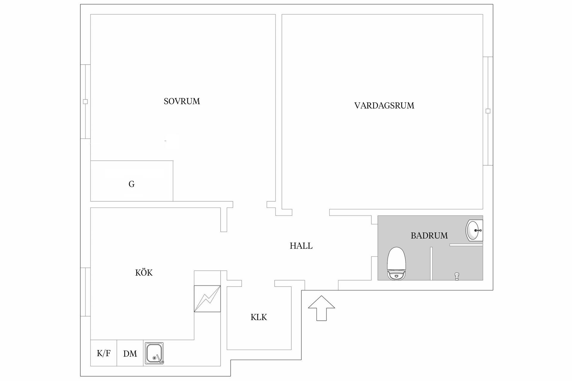 Bostadsrätt, Sörgårdsgatan 9, Krokslätt, Mölndal