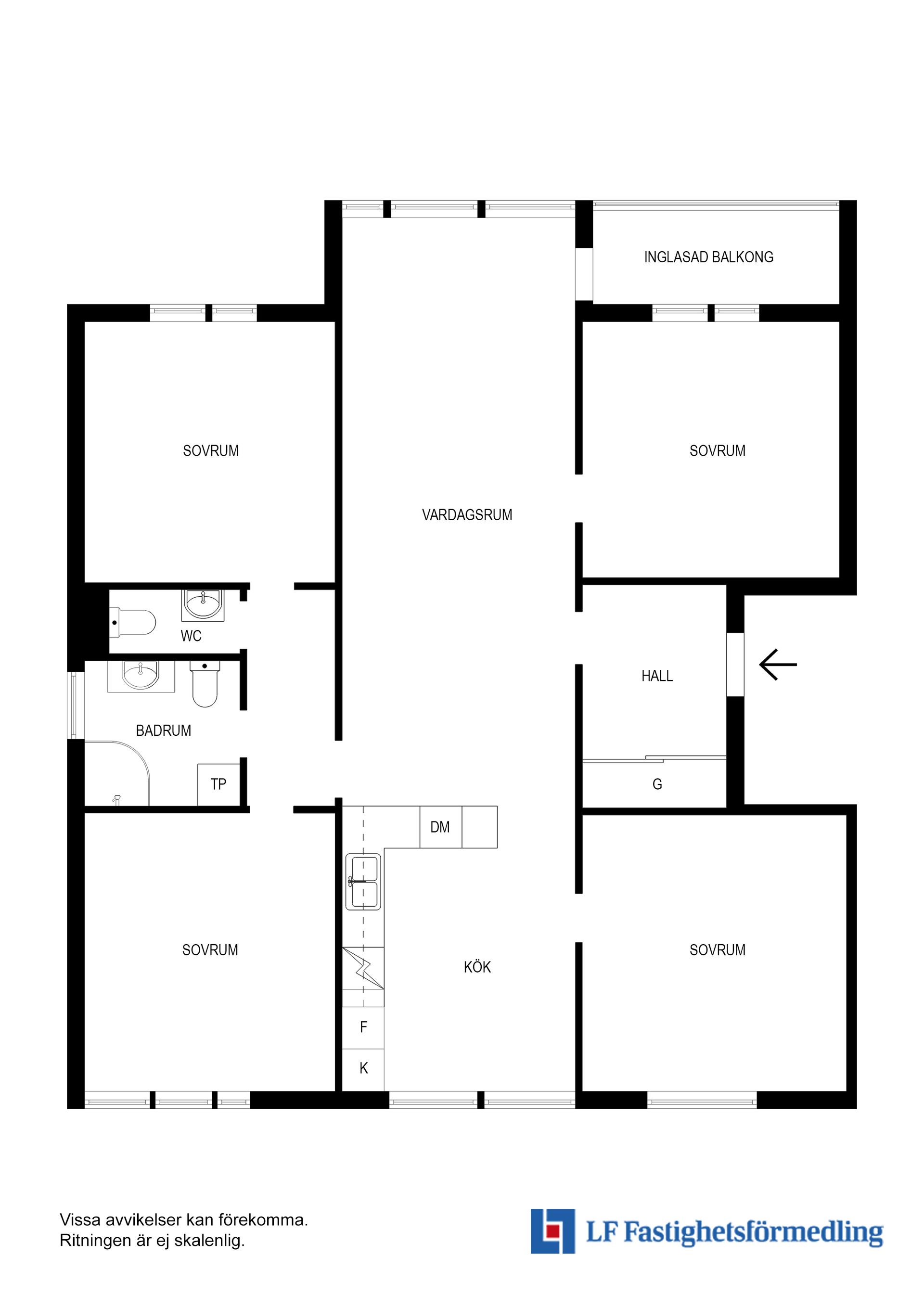Bostadsrätt, Bygatan 36, Tureberg, Sollentuna