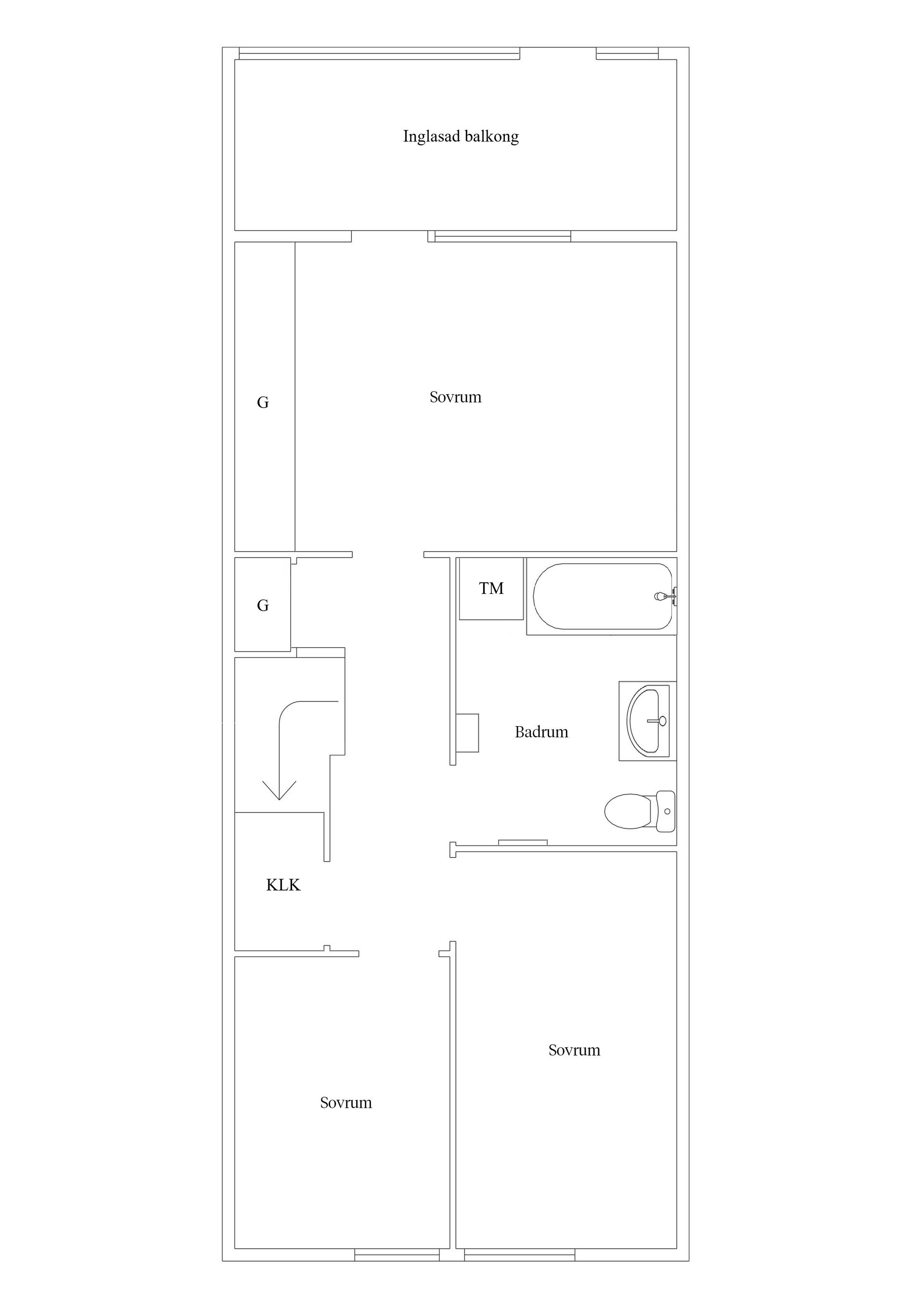 Bostadsrätt, Kopparslagargränd 2, Lugnvik, Östersund