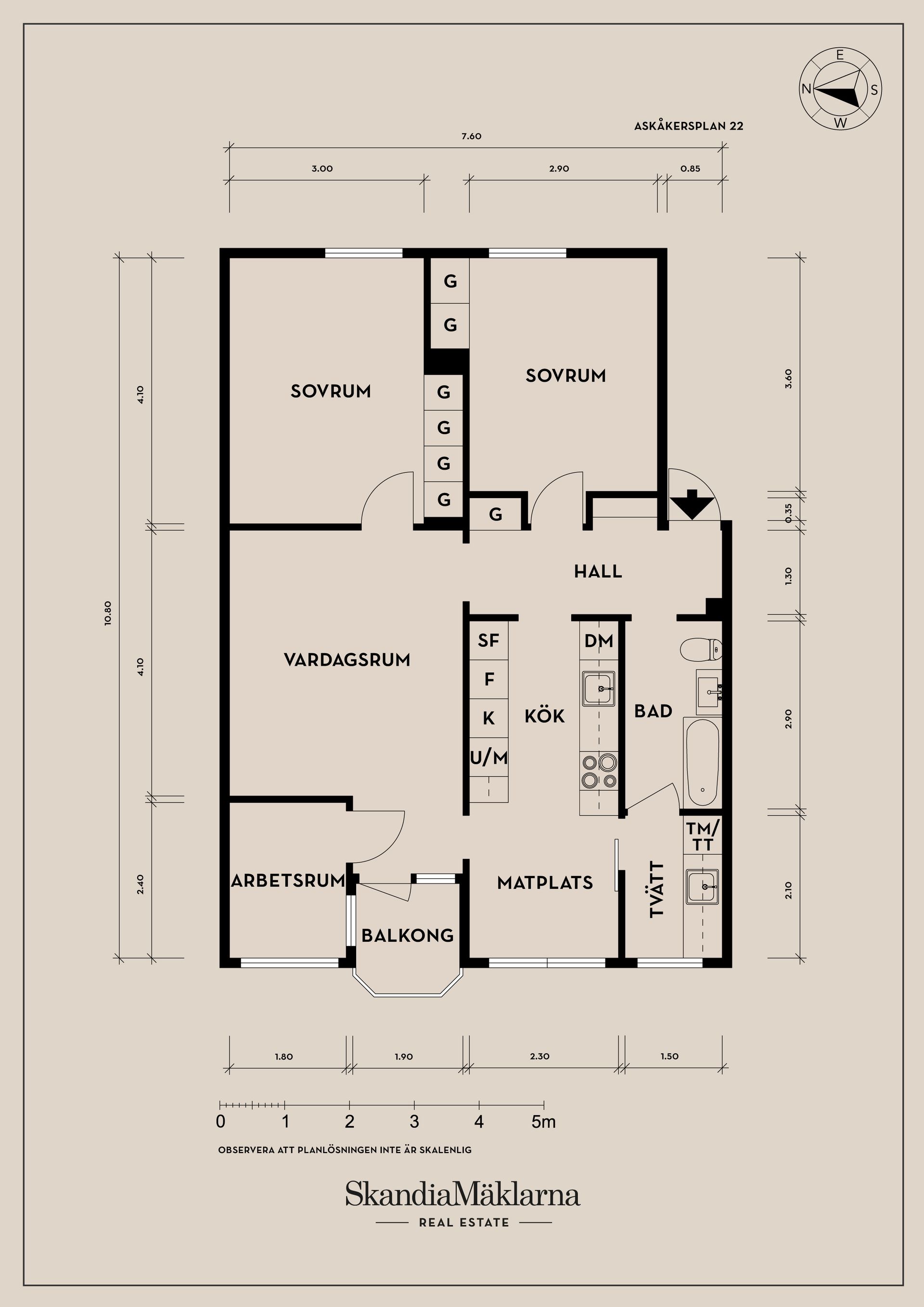 Bostadsrätt, Askåkersplan 22, Askim, Göteborg