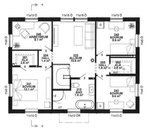 Villa, Korta vägen 8, Gladö Kvarn, Huddinge