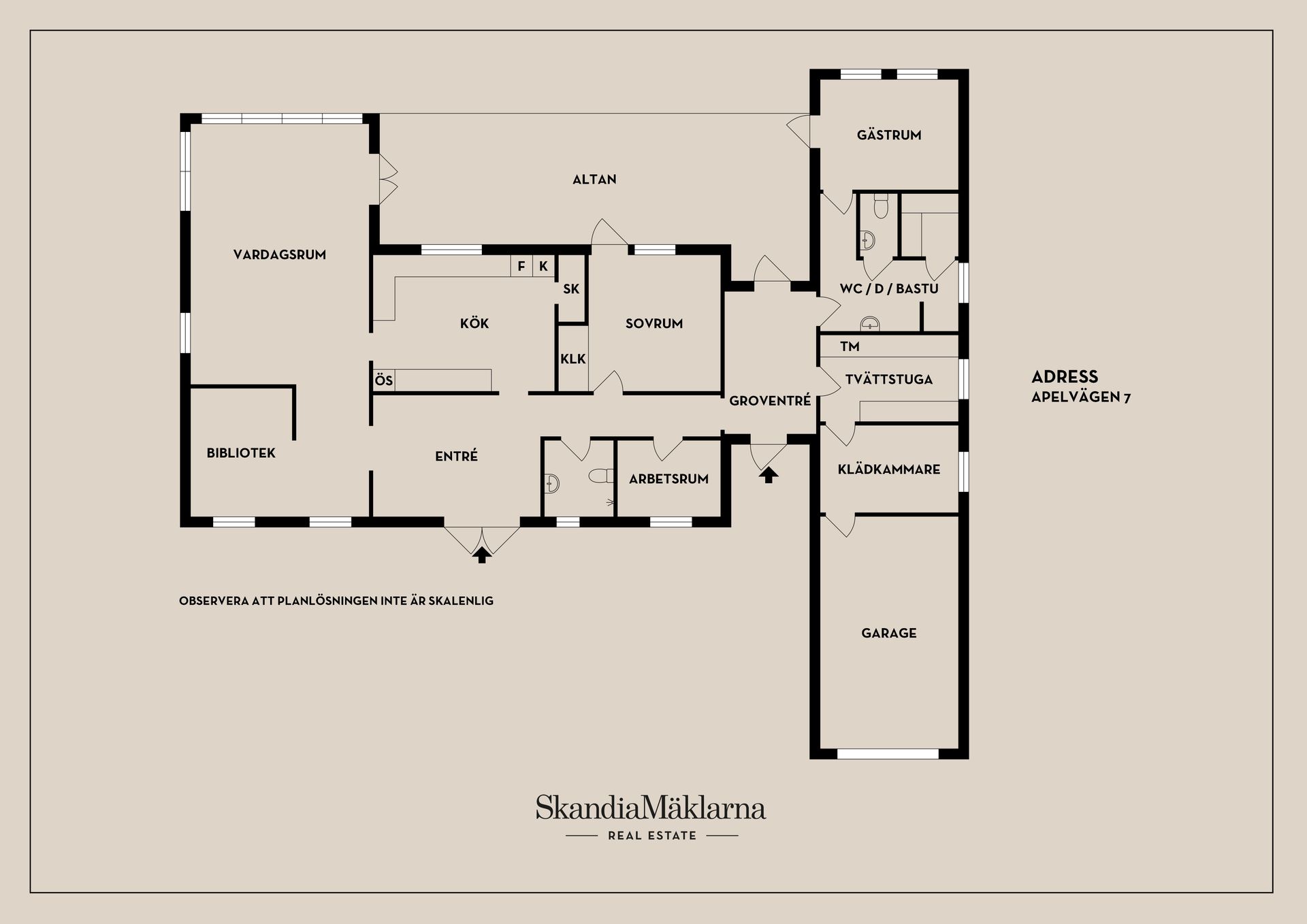 Villa, Apelvägen 7, Trosa - Överåda, Trosa