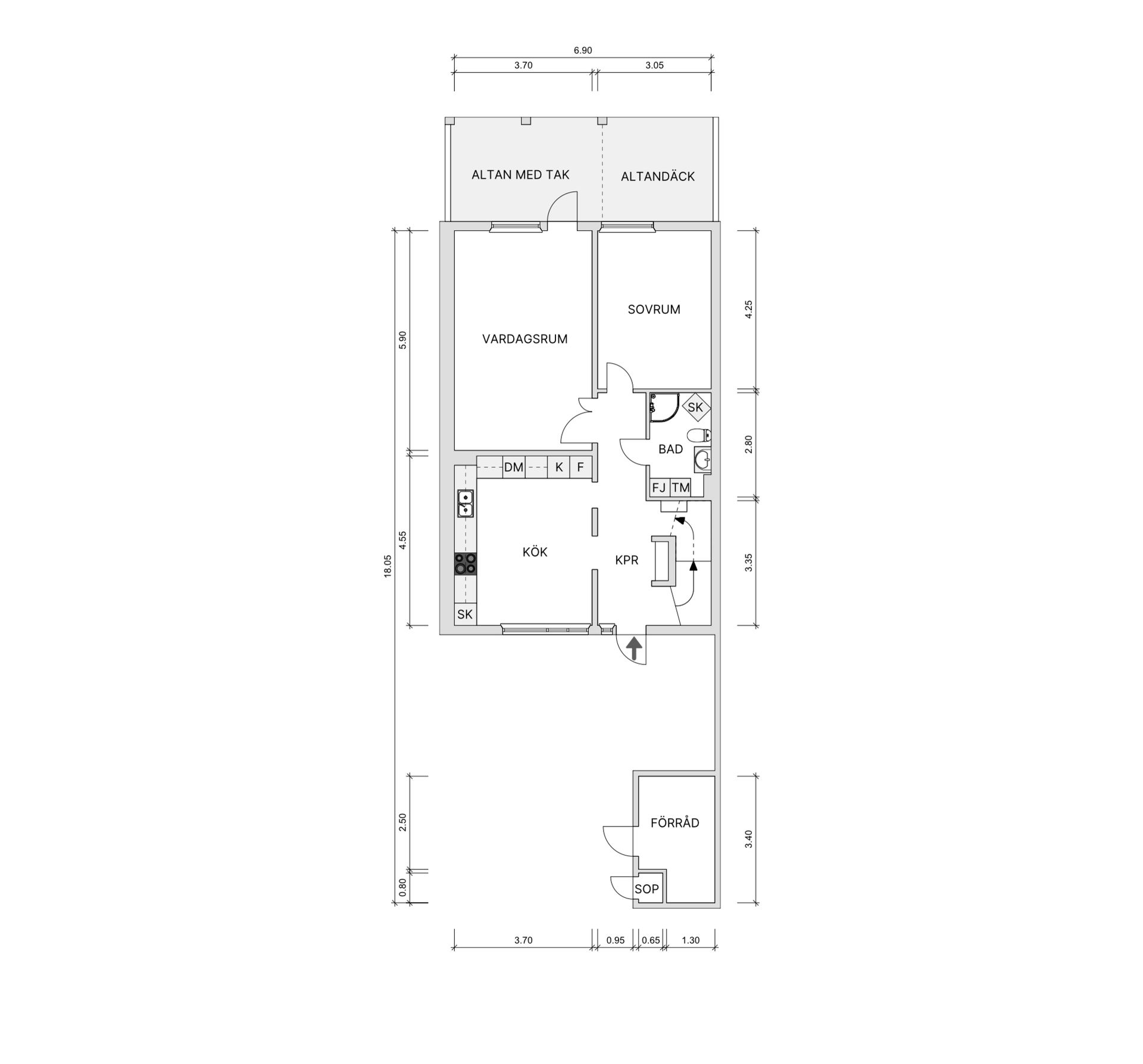 Bostadsrätt, Bladgatan 1, Anderstorp, Skellefteå