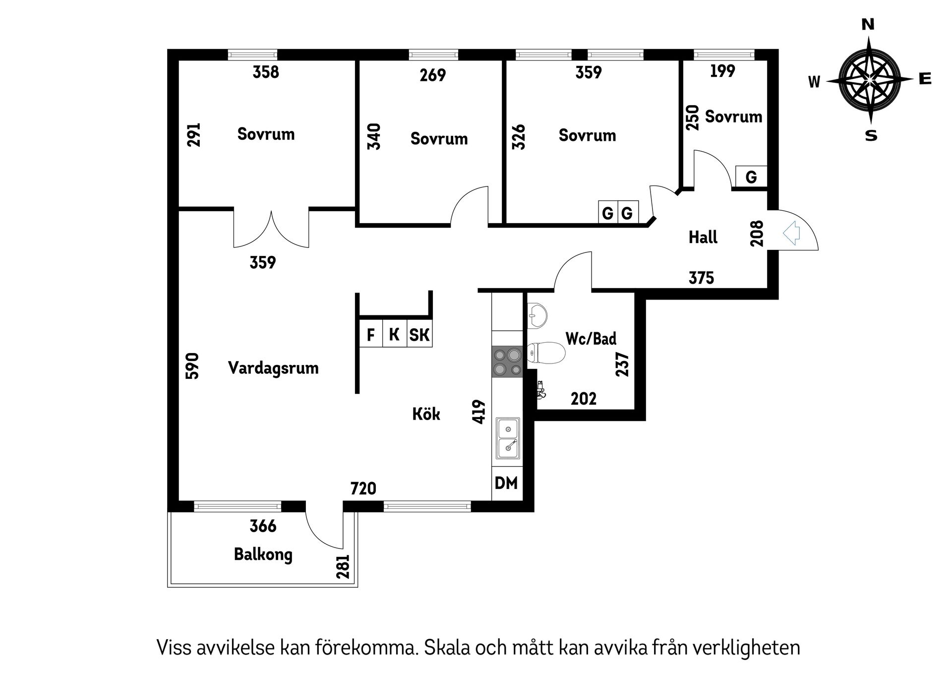 Bostadsrätt, Majrovägen 27, Gubbängen, Stockholm