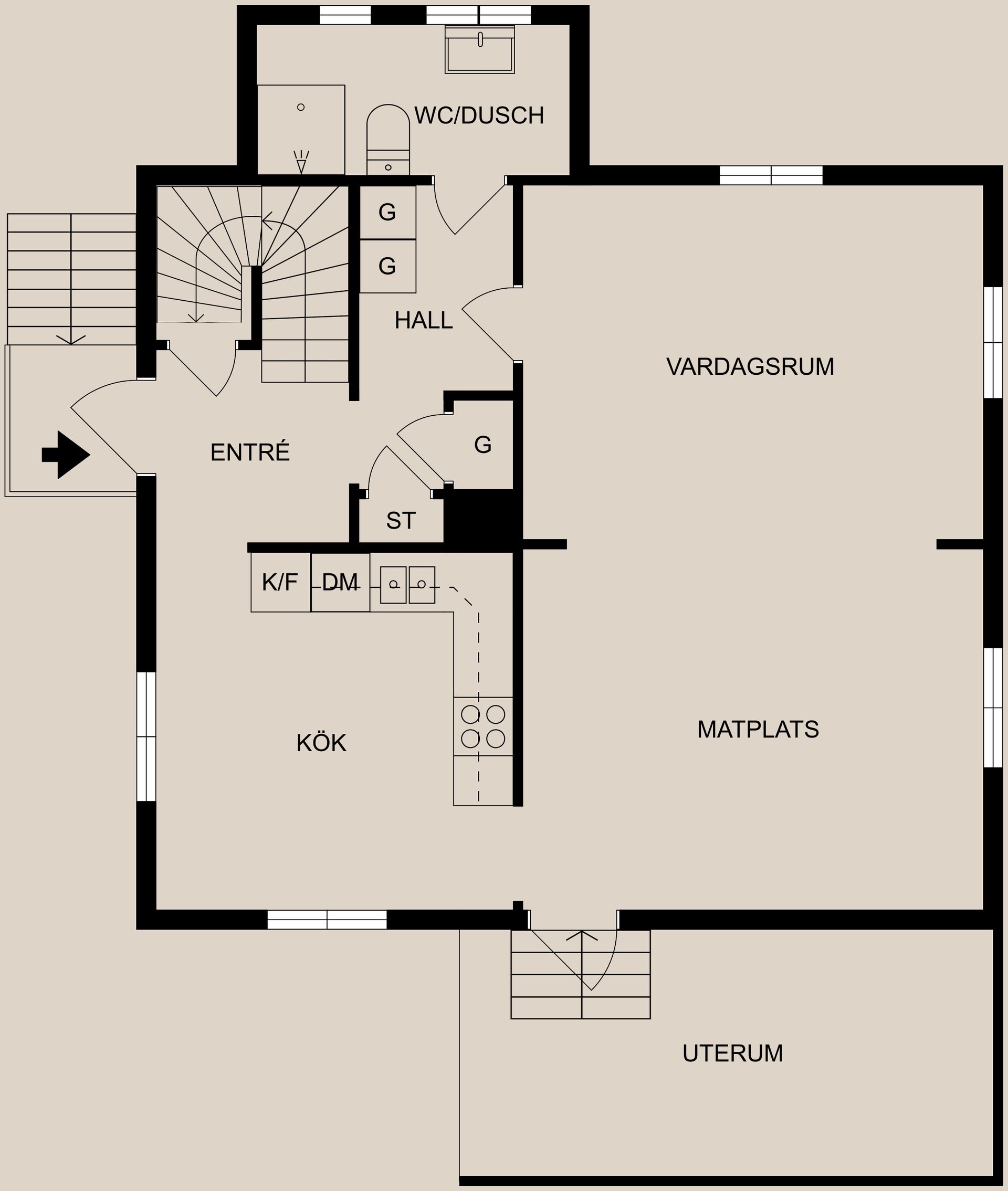 Villa, Travbanevägen 73, Lindö, Norrköping