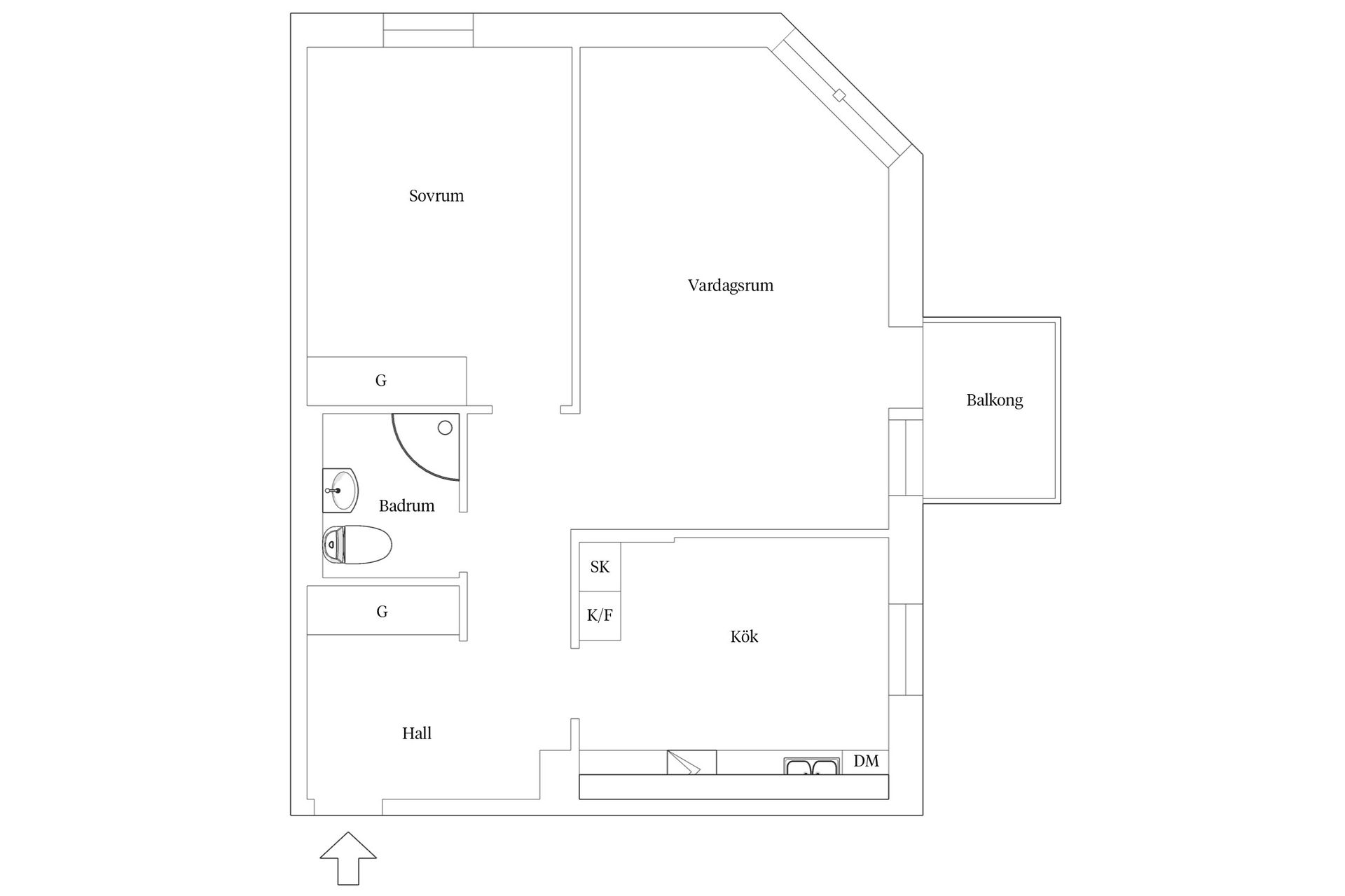Bostadsrätt, Västergatan 18, Linné, Göteborg