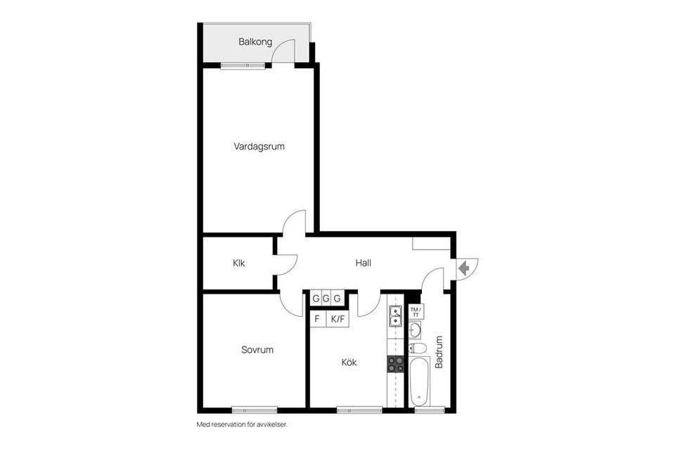 Bostadsrätt, Valhallagatan 21b, Valhall, Skara