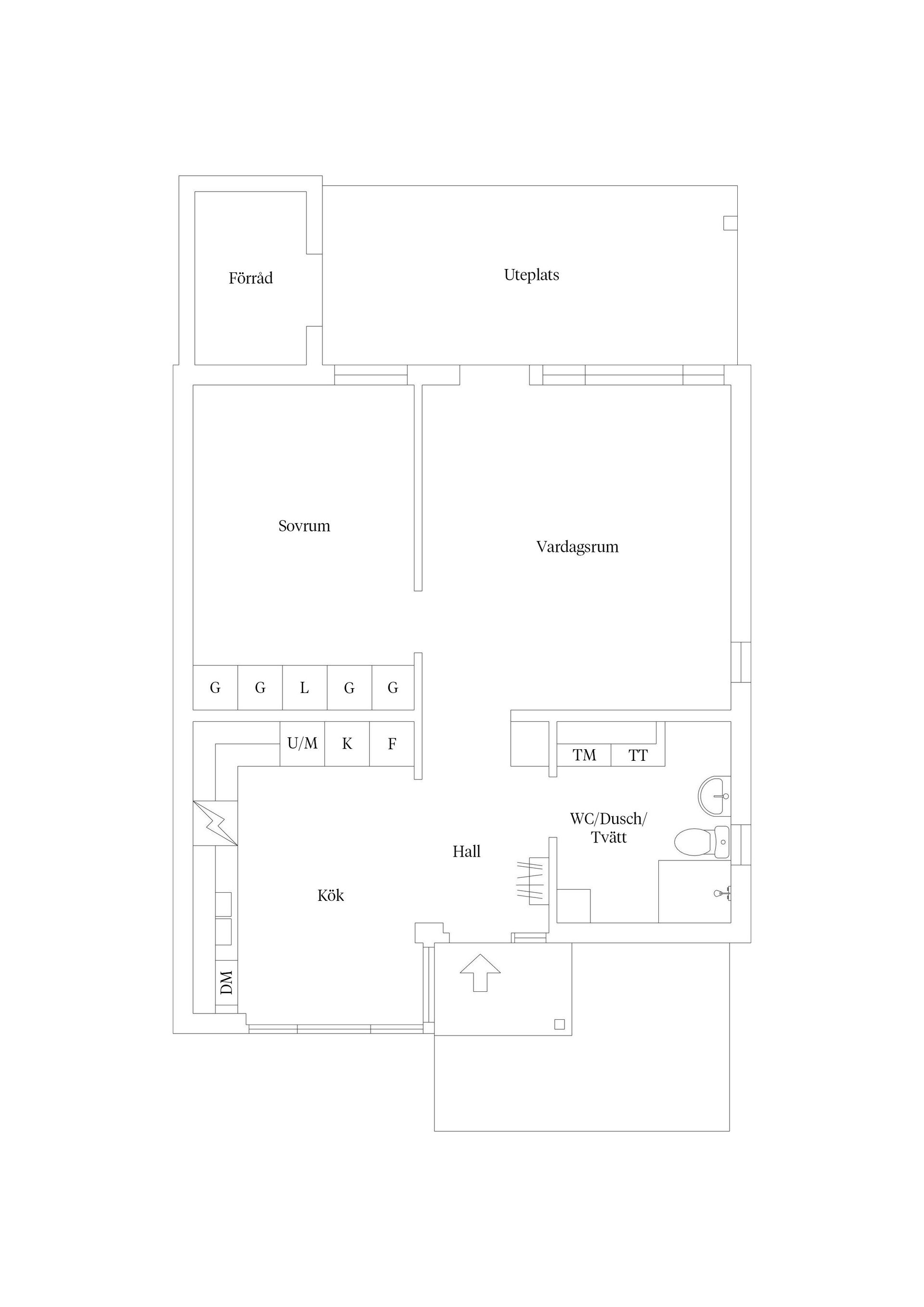 Bostadsrätt, Långa vägen 23, Vimpeltorpet, Kalmar