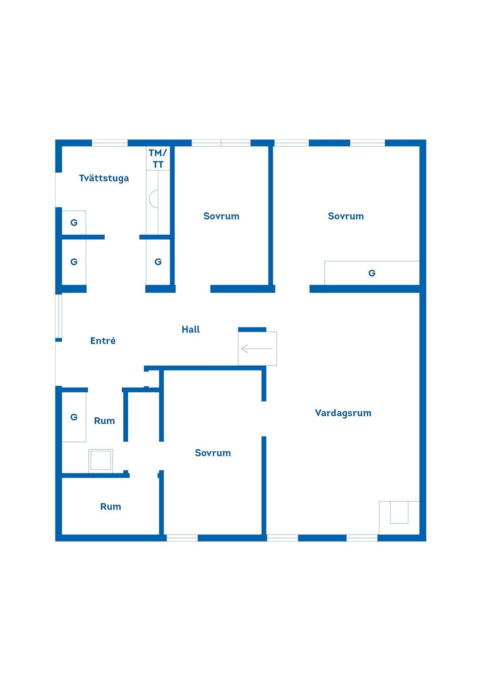 Villa, Körsbärsvägen 12, Norrby, Oskarshamn