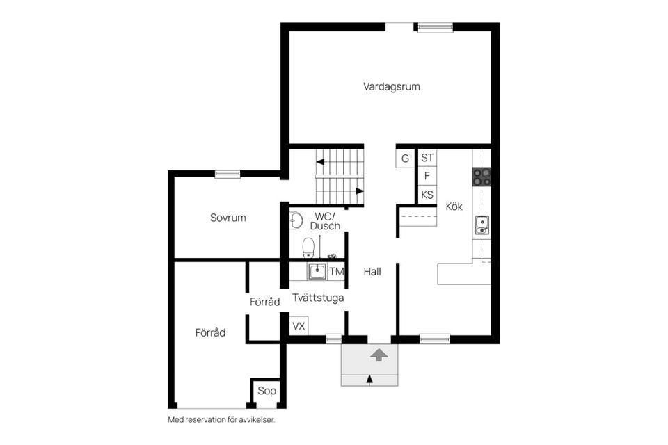 Radhus, Loftgatan 3, Henja, Gislaved