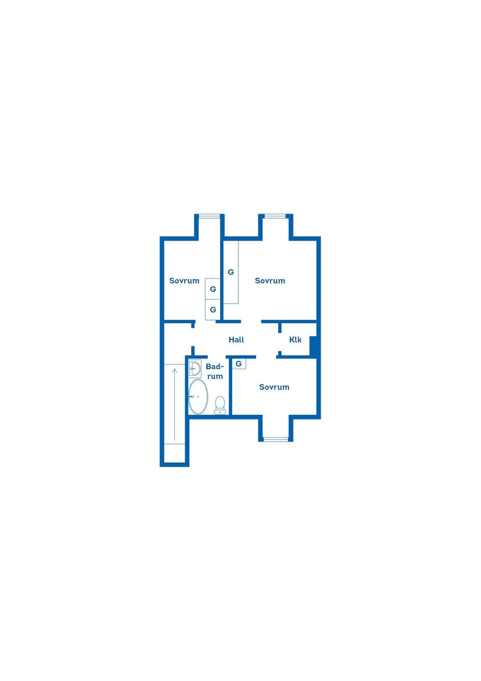 Radhus, Norrbergavägen 63, Sturefors, Linköping