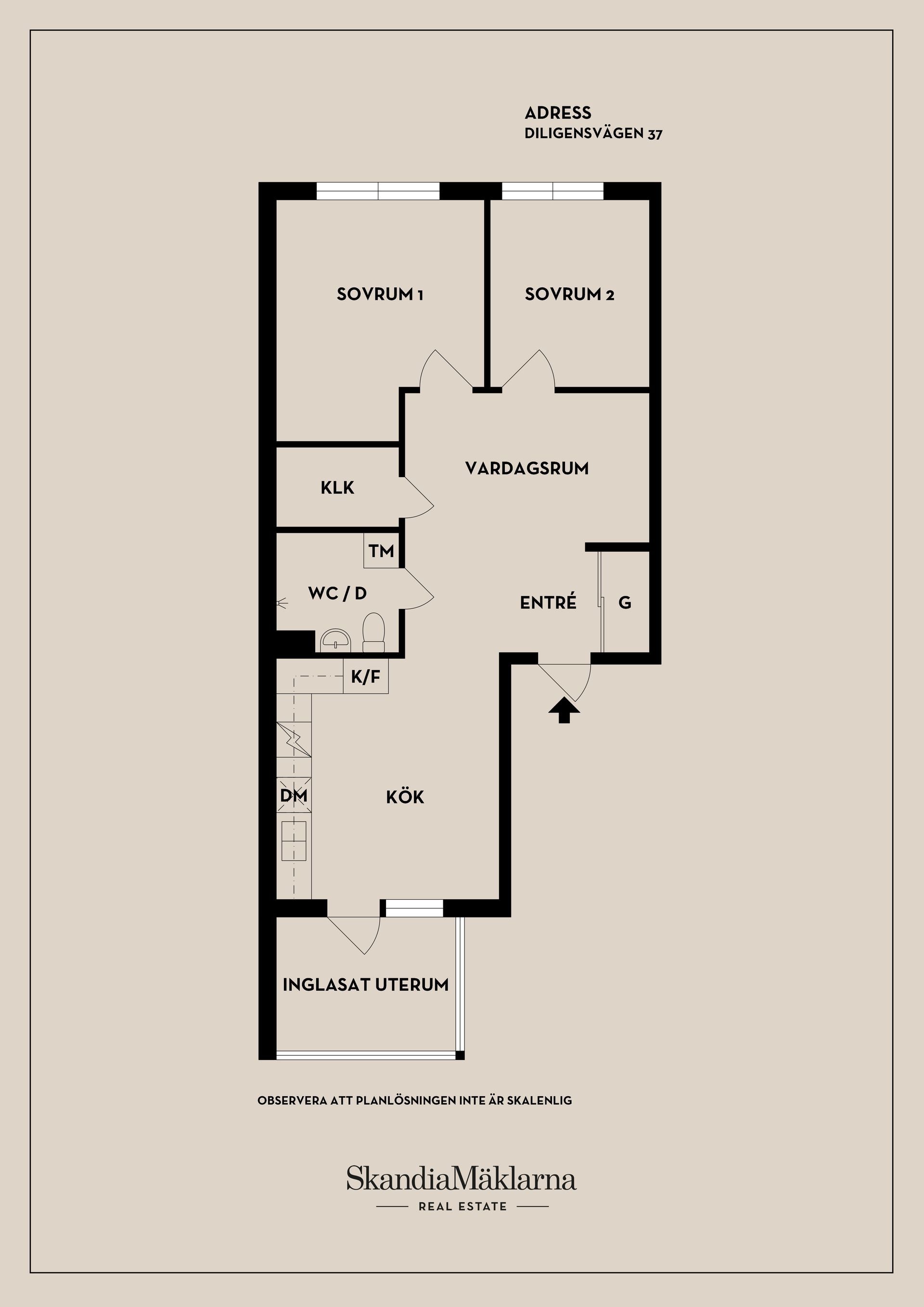Bostadsrätt, Diligensvägen 37, Jarlaberg, Nacka
