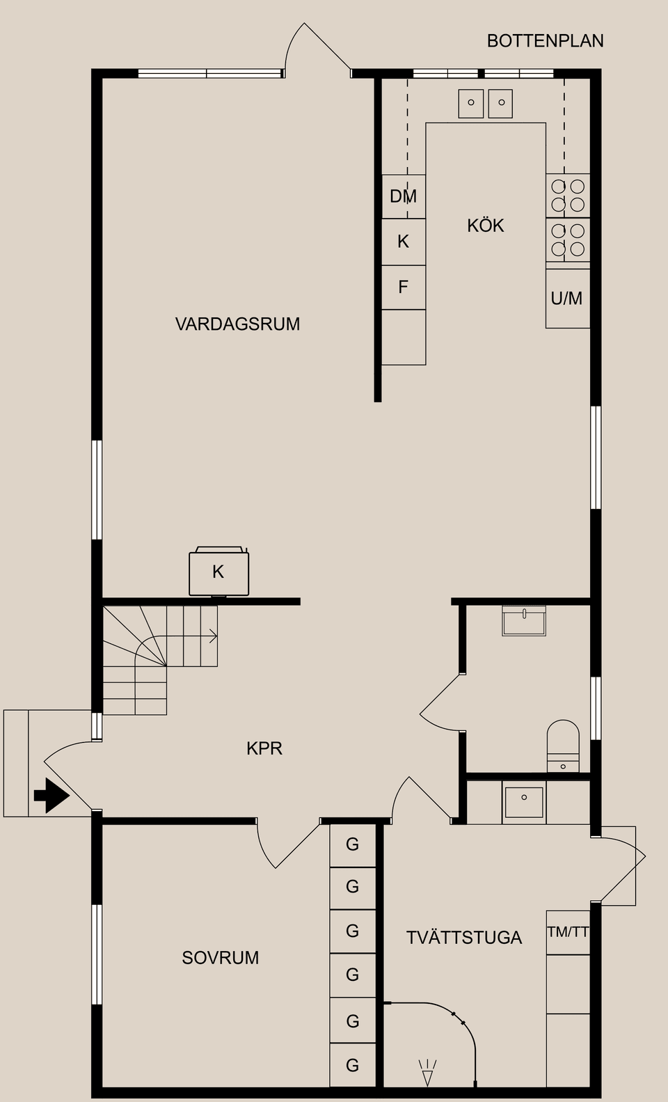 Villa, Örkällan Stenkullen 1, Söderköping