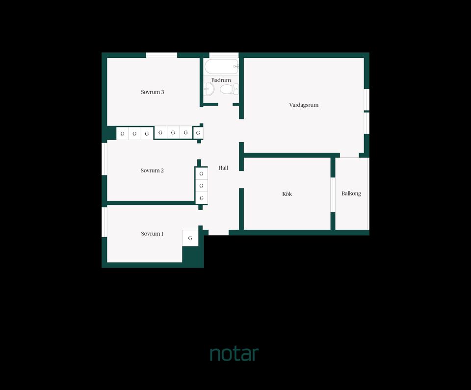 Bostadsrätt, Trastvägen 7, Väster, Lund