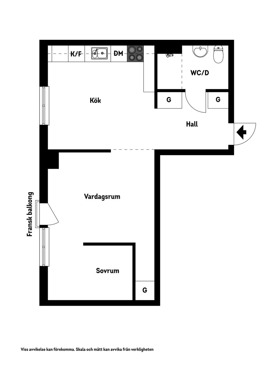 Bostadsrätt, Sankt Göransgatan 102, 6tr, Kungsholmen, Stockholm