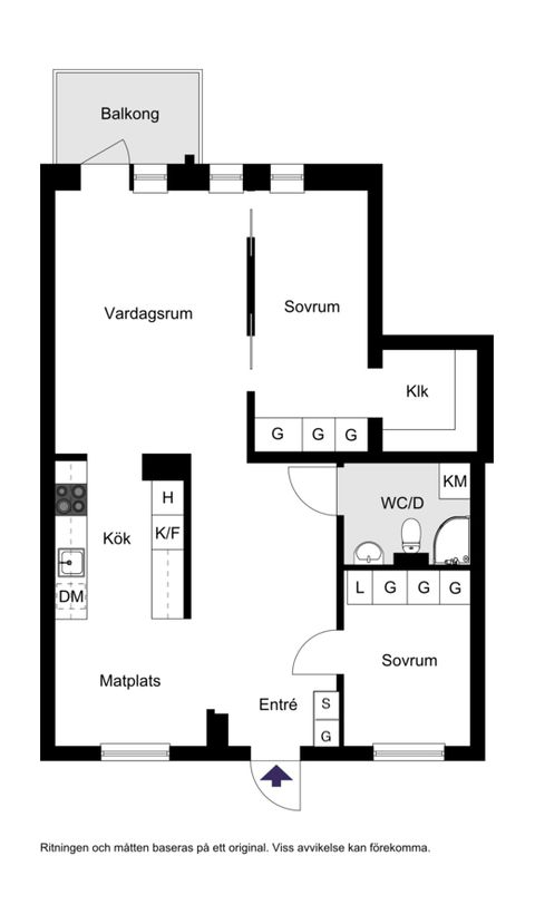 Bostadsrätt, Responsgatan 12, 5 tr!, Midsommarkransen/Telefonplan, Stockholm