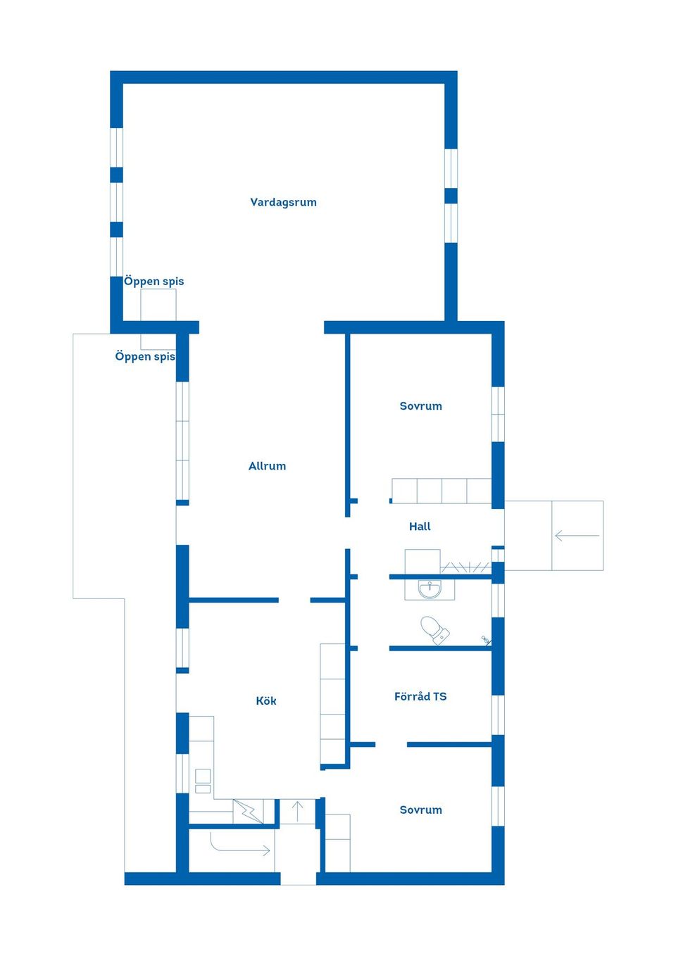 Villa, Bredagårdsvägen 13, Johannishus, Ronneby