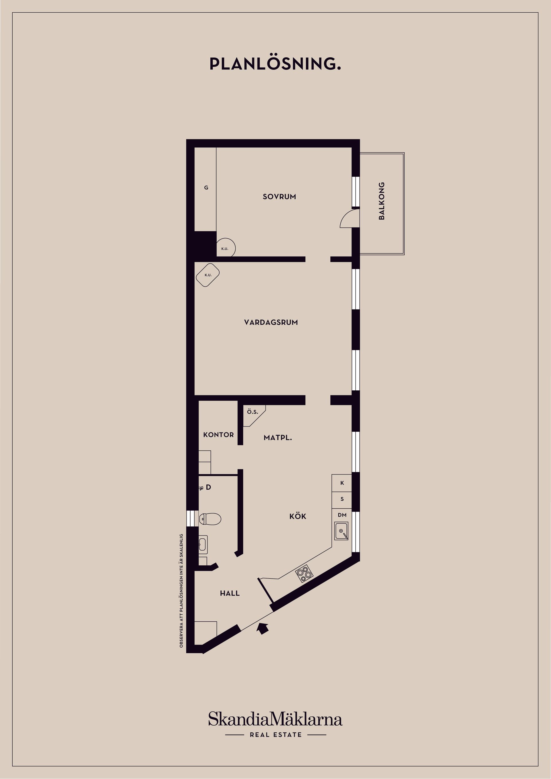 Bostadsrätt, Karlbergsvägen 20A, Vasastan, Stockholm