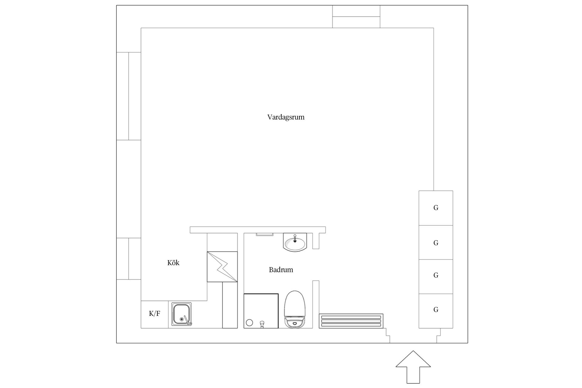 Bostadsrätt, Kopparmöllegatan 12A, Slottshöjden, Helsingborg