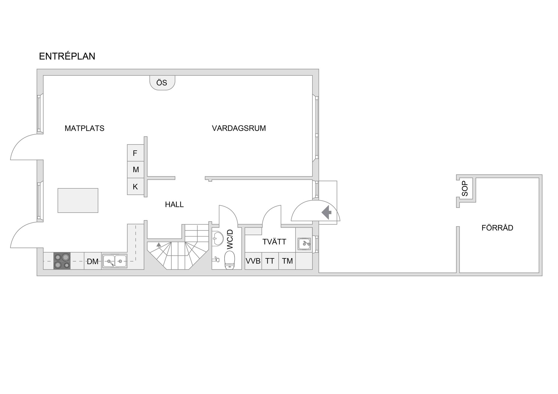 Radhus, Rågången 122, Viksjöplan, Järfälla