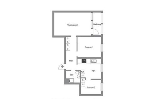 Bostadsrätt, Hagalundsgatan 42, Hagalund, Solna