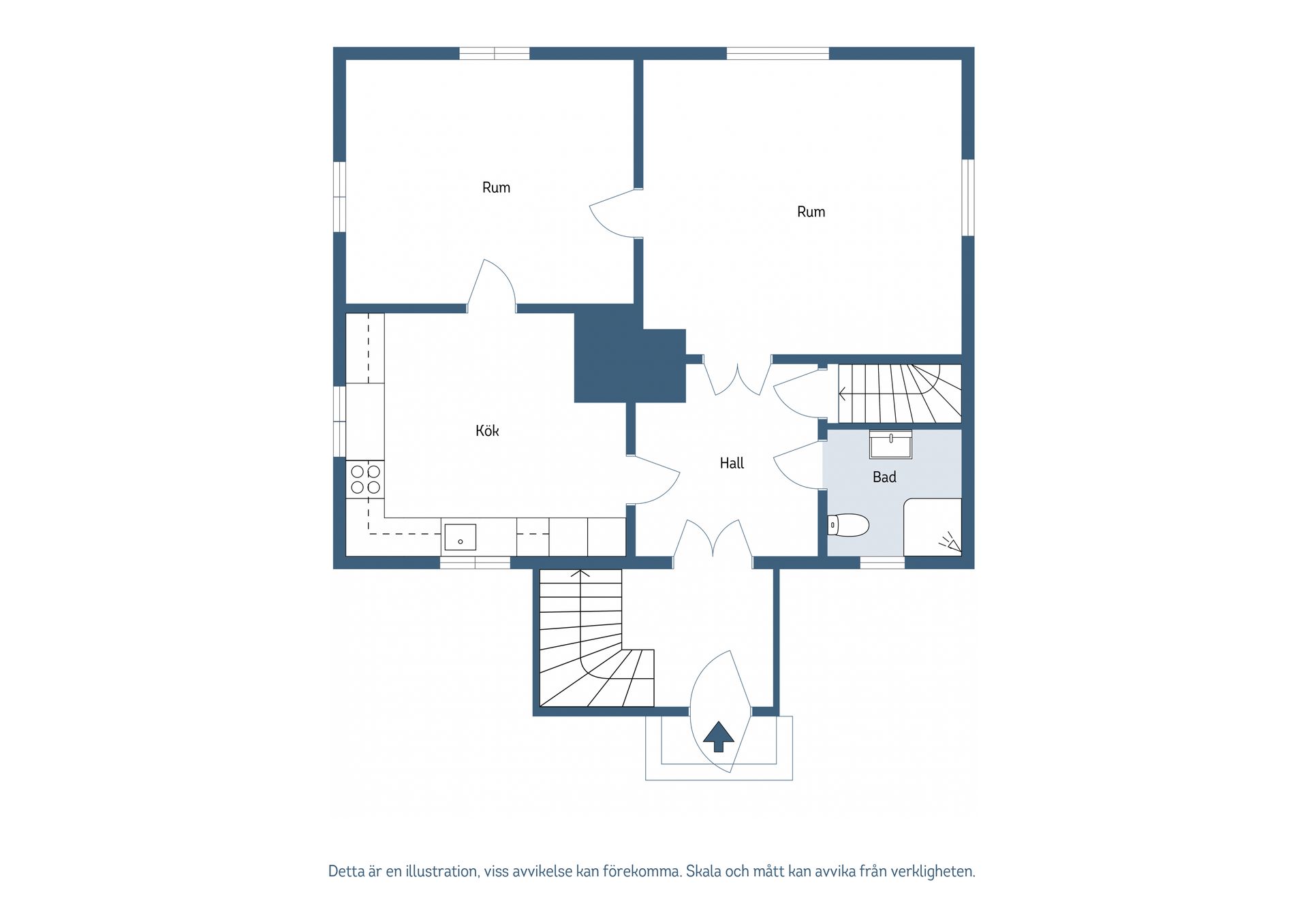 Villa, Sandby 325, Karholmsbruk, Tierp