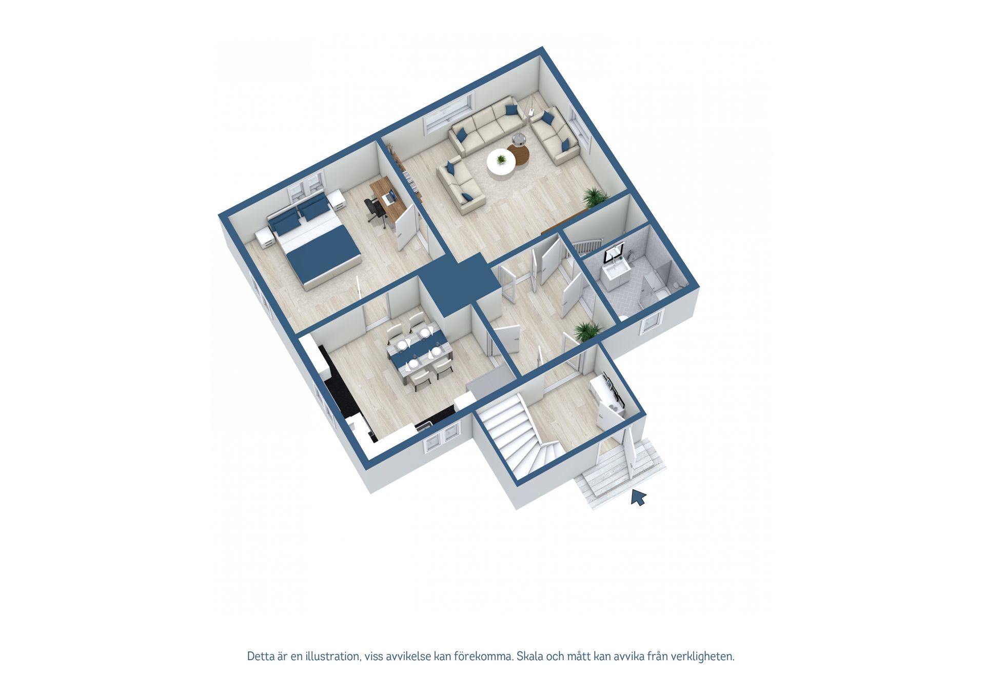 Villa, Sandby 325, Karholmsbruk, Tierp