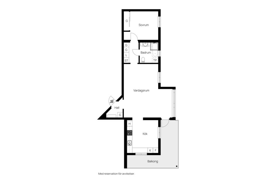 Bostadsrätt, Karlsgatan 32H, Väster Park, Örebro