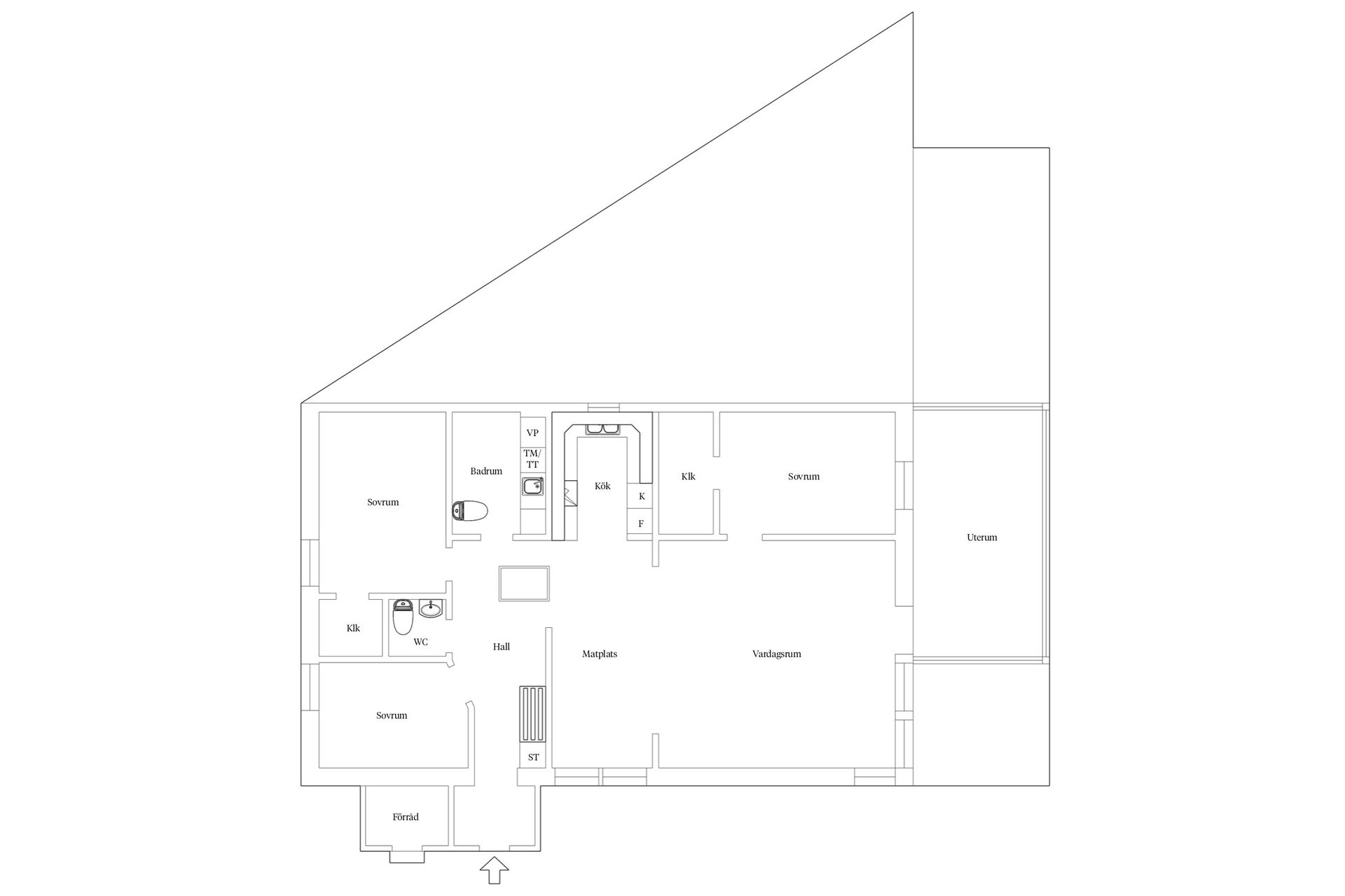 Bostadsrätt, Stinsvägen 18, Skivarp, Skurup