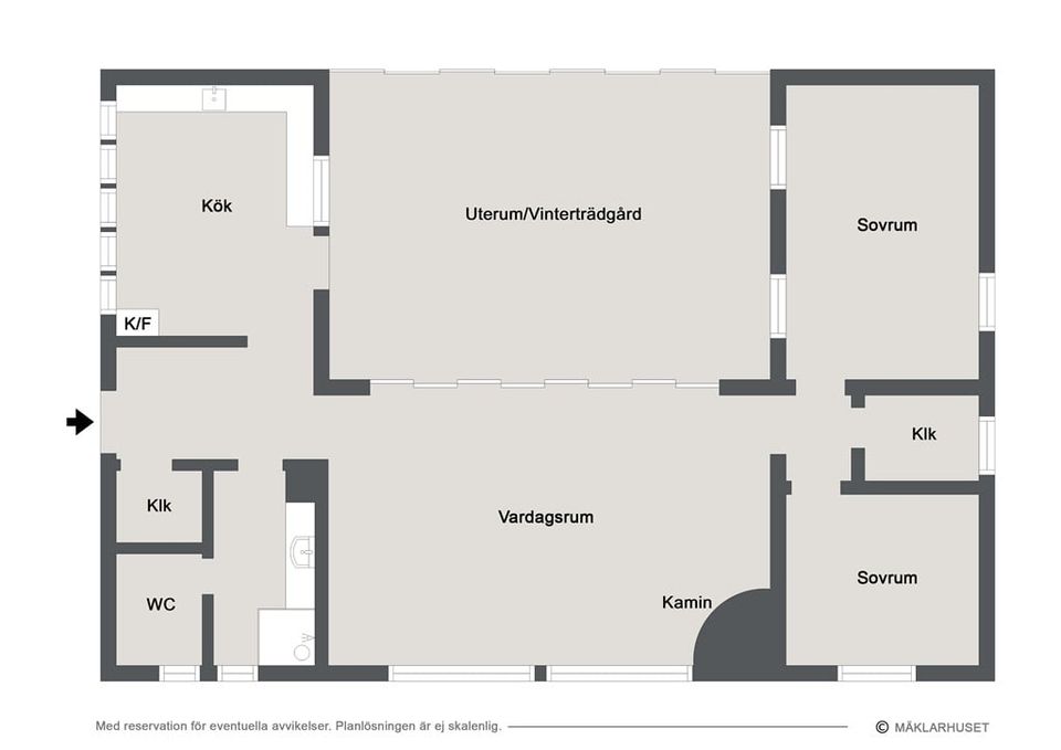 Villa, Åkervägen 6, Södra Lökaröd, Tomelilla