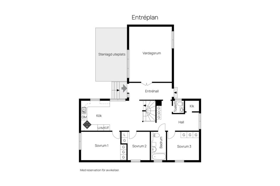 Villa, Björkängsgatan 6, Kinnarp, Falköping