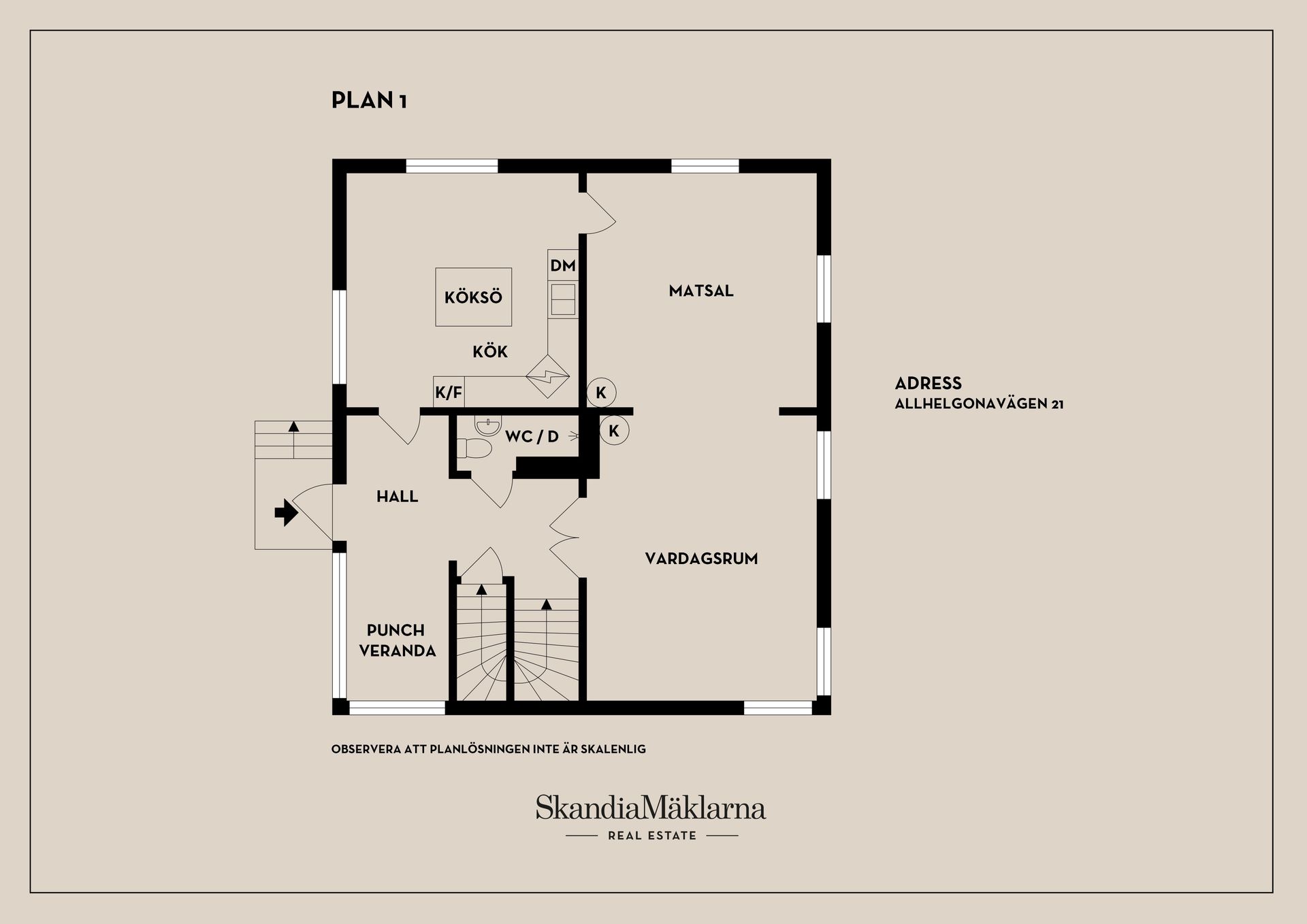 Villa, Allhelgonavägen 21, Nyköping