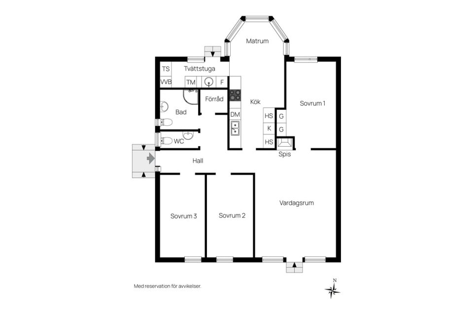 Radhus, Solrosvägen 16, Arenberga, Sigtuna