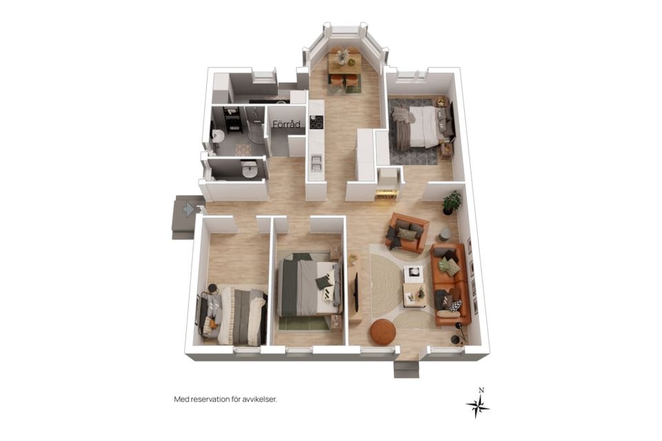 Radhus, Solrosvägen 16, Arenberga, Sigtuna
