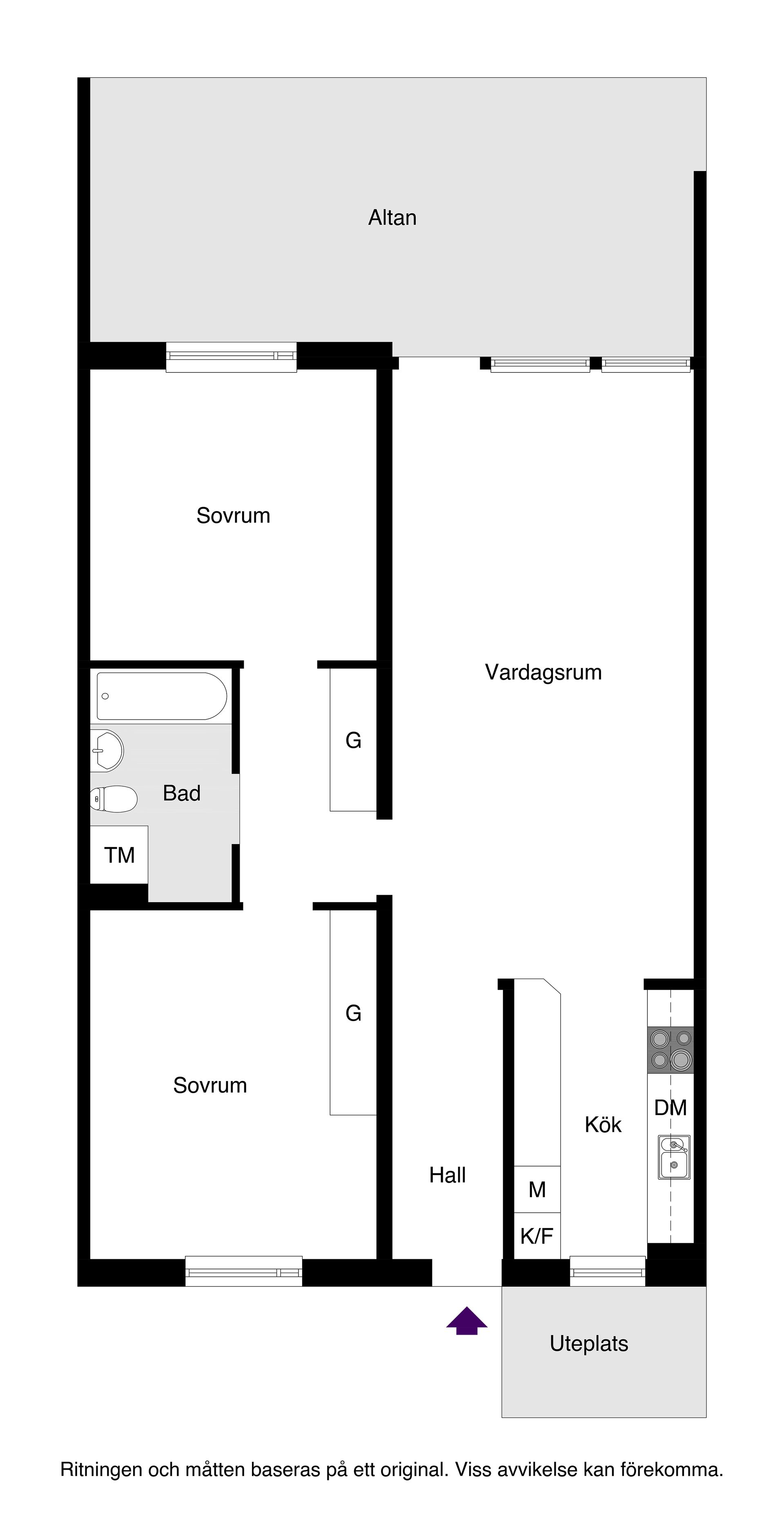 Bostadsrätt, Kamomillgatan 14 Lgh 1005, Årsta, Uppsala