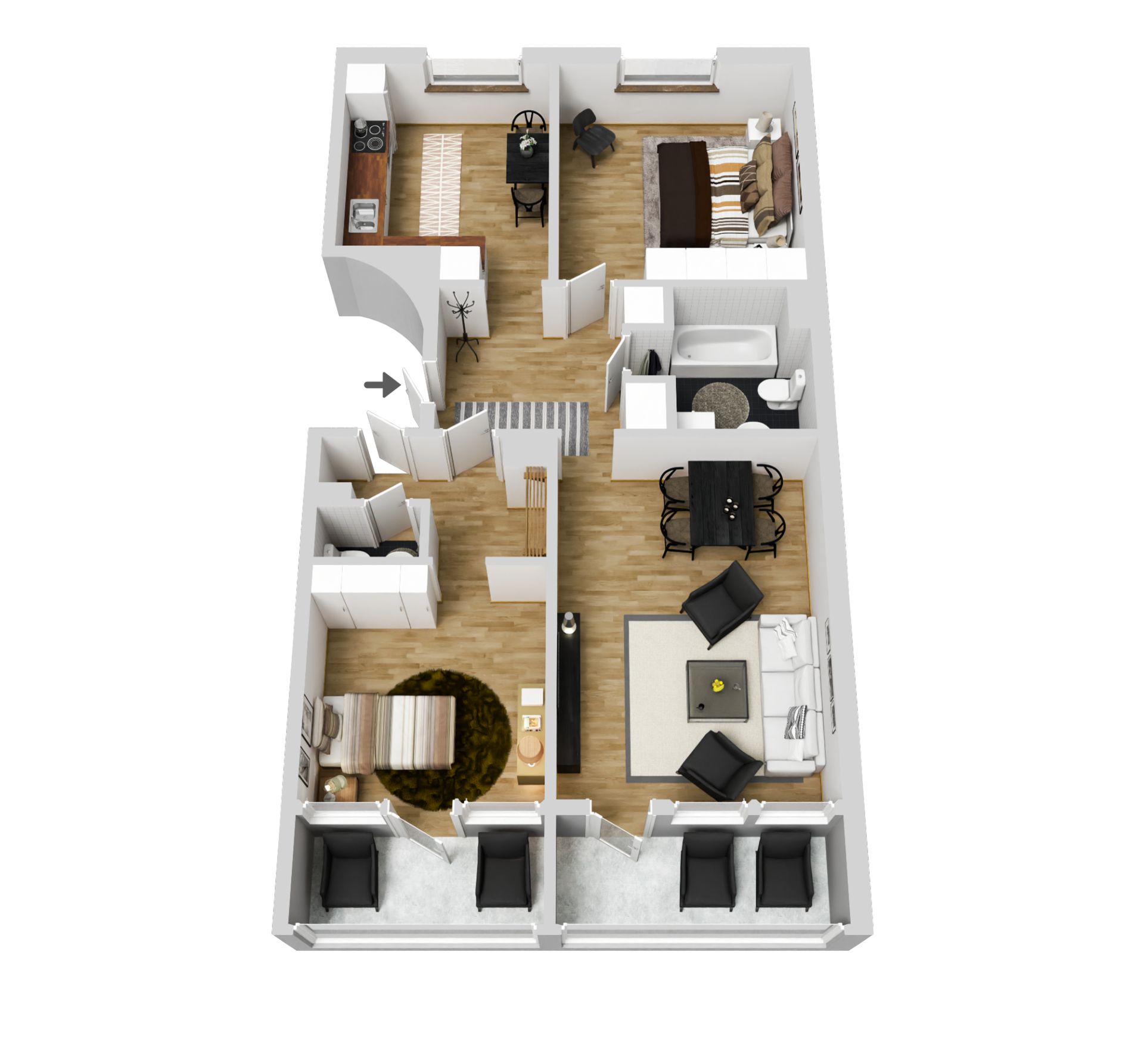Bostadsrätt, Myntgatan 17, Moröhöjden, Skellefteå